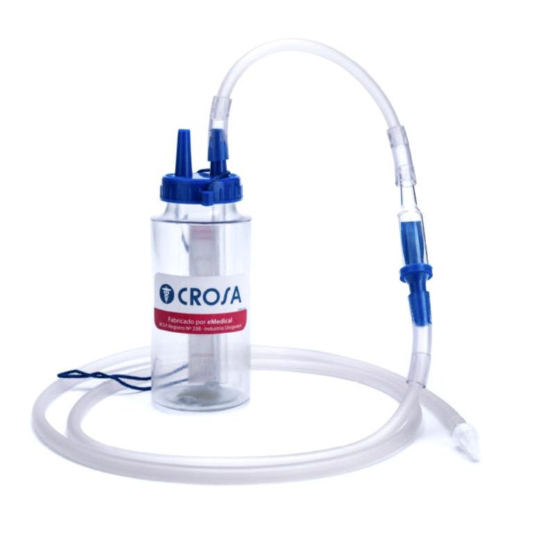 GSA Surgical - Produtos Hospitalares para Medicina Esportiva, Cardiologia e Traumatologia-EASYDRAIN NEONATAL FRASCO PARA DRENAGEM PLEURAL COM LUER-LOCK